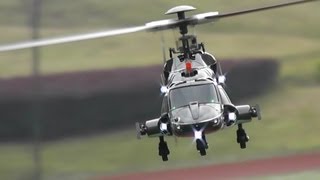 Flight Review  Mini RC Airwolf Walkera 200SD3 [upl. by Adanama]