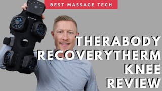 Therabody RecoveryTherm Knee Sleeve Review  hot cold vibration [upl. by Niret]