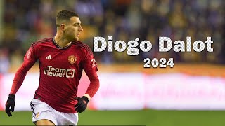 Diogo Dalot 2024  Skills Assists  Goals – HD [upl. by Benedicta]