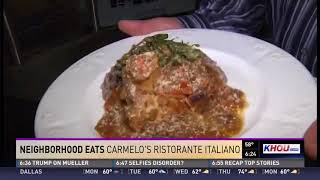 Neighborhood Eats Carmelos Tistorante Italiano [upl. by Ojoj]