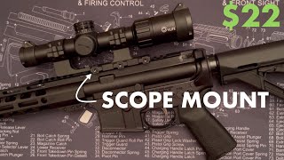 7075 Aluminum Scope Offset Mount by CVLife [upl. by Komara728]