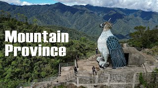 Amazing Philippine Eagle Statue in Cordillera  Sagada  Barlig  Natonin  Paracelis Road Trip [upl. by Nywroc661]