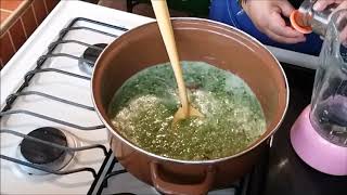 PATA DE RES EN SALSA VERDE CON CILANTRO ¡COLÁGENO PURO [upl. by Yerroc242]