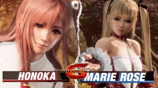 HONOKA vs MARIE ROSE  DEAD OR ALIVE 6 [upl. by Dalpe860]