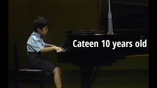 10yearold plays Chopin Scherzo No1 [upl. by Dewees]