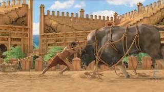 Bahubali VFX Making Bhallaladeva’s Rana bull fight sequence VFX Breakdown HD 720p [upl. by Anihcak]