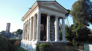 Tempio di Portunus  Foro Boario  Roma [upl. by Reste713]