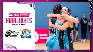 HIGHLIGHTS  Surrey Storm 5849 Leeds Rhinos [upl. by Anayeek]