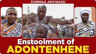 Enstoolment of Italian Borga as Dormaa Anyinasu Adontenhene  Nana Kyeremeh Yeboah [upl. by Siraval]