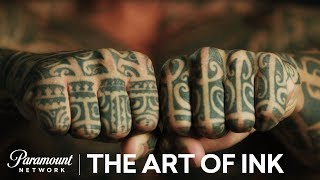 Polynesian Tattoos The Art of Ink Season 2 Digital Exclusive  Paramount Network [upl. by Nitsid588]