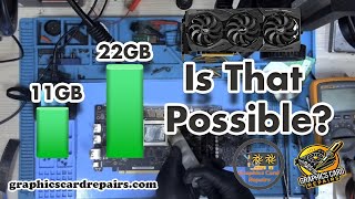 Upgrading Asus RTX 2080 Ti memory from 11GB to 22GB [upl. by Airual]