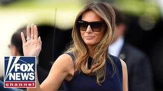 Melania Trump breaks silence on Jill Biden White House meeting [upl. by Reeher]