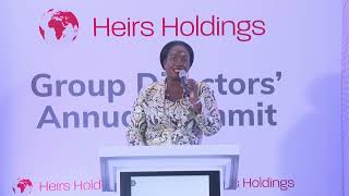 TEF CEO Somachi ChrisAsolukas Remarks At the Heirs Holdings Group Directors Summit [upl. by Bethesde]