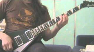 Randy Rhoads  band jam from DiaryTour1982 guitar cover [upl. by Husch2]