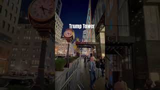 【New York】Trump TowerNew York City shorts ニューヨーク nyc [upl. by Schwenk]