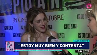 Julieta Zylberberg a punto de ser mamá quotSe va a llamar Floriaquot  Implacables [upl. by Hermosa]