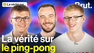 La vérité sur le pingpong par Simon Gauzy et les frères Lebrun [upl. by Haridan576]