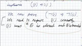 Lecture 12a Math Analysis  Proof of BolzanoWeierstrass theorem [upl. by Dleifxam]