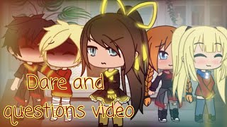 Dare and questions video Drarry dare video Gacha life [upl. by O'Doneven]