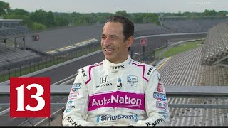 Helio Castroneves watches his fourth Indy 500 win [upl. by Zetnahs718]