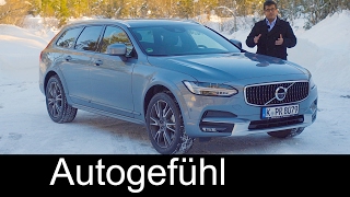 Volvo V90 Cross Country FULL REVIEW test driven CC Crossover Estate new neu  Autogefühl [upl. by Wina712]