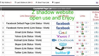 How To Use Z shadow web site and creat account [upl. by Lrak]