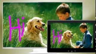 Panasonic VIERA Swipe and Share 20 Technology [upl. by Melisent]