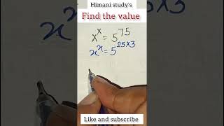 find the value find value basiccalculation himani study trending ytshorts [upl. by Barger]