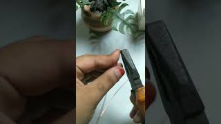 এই জিনিস দিয়ে ও রিং বানানো যায় home made ring 🐣foryou shortvideo viralvideo HabibaMariyam10 [upl. by Ynatirb]