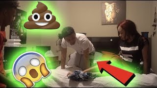 I P00PED MYSELF IN MY SLEEP PRANK ON GIRLFRIEND  HALI  FT DEE [upl. by Gimpel557]