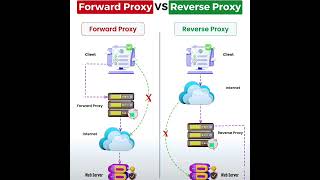 Forward Proxy VS Reverse Proxy [upl. by Euqinobe]