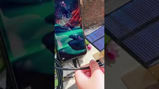 Portable Solar Panel charger شاحن محمول بالطاقة الشمسية [upl. by Neltiac]