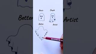 Drawing ghost 👻 art ghost horror shorts drawing trending theartman hawordlee [upl. by Wing529]