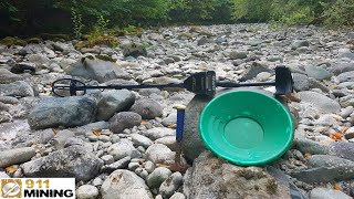 Gold Panning Finding Au amp Prospecting New Creeks [upl. by Kasey]