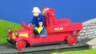 Feuerwehrmann Sam Spielzeuge deutsch Feuerwehrauto Zug für Kinder [upl. by Quintessa81]