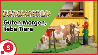 Schleich  Farm World  Guten Morgen liebe Tiere [upl. by Verlee]