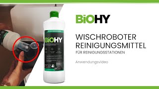 Wischroboter Reinigungsmittel  Das solltest Du beachten BiOHY [upl. by Eetse]