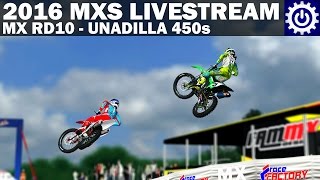 MX Simulator  2016 MX RD10 Unadilla 450s Livestream [upl. by Eronel]