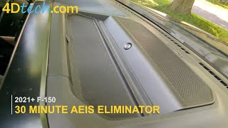 Ford F150 20212024 DISABLE 30 Minute Max Idle Shutdown Eliminator  Toggle ON and OFF permanently [upl. by Dacy]