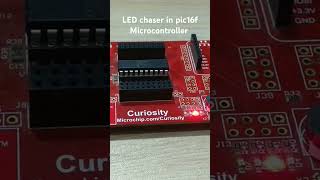 Led pattern in pic Microcontroller [upl. by Ayikat]