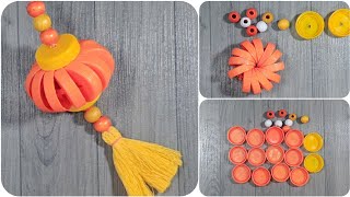 Awesome craft idea with plastic bottle caps 🫶👌 [upl. by Ydoj507]