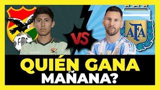 Análisis y Predicción Bolivia vs Argentina  Fecha 10 Eliminatorias Mundial 2026 🇧🇴🇦🇷🏆 [upl. by Yticilef]