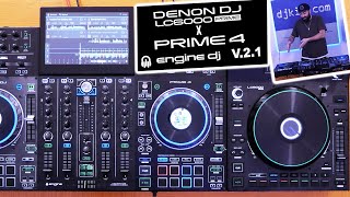 Engine DJ 21  How to use the Denon DJ LC6000 with Prime 4 in standalone mode TheRatcave [upl. by Yevoc]