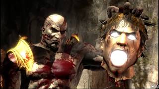 God of War 3 Remastered Helios Boss Fight HD 60FPS 1080p [upl. by Lumpkin139]