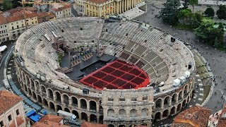 Flight over Verona Italy [upl. by Deppy508]