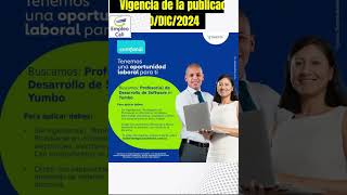 ✅ OFERTAS DE EMPLEO EN CALI HOY 🛑 shorts short Vacantes de empleo en Cali ⭐ [upl. by Menashem]