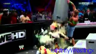 Over the Limit 2012  John Cena vs John Laurinaitis Highlights [upl. by Natica]