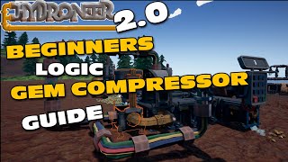 HYDRONEER 20  BEGINNERS LOGIC GUIDE  GEM COMPRESSOR [upl. by Naresh525]