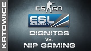 dignitas vs NiP Gaming  Semifinal Map 2  EMS One Katowice 2014  CSGO [upl. by Angie823]