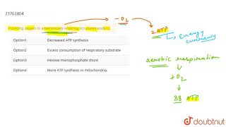 Providing oxygen to anaerobically respiring structures leads to [upl. by Claiborne]